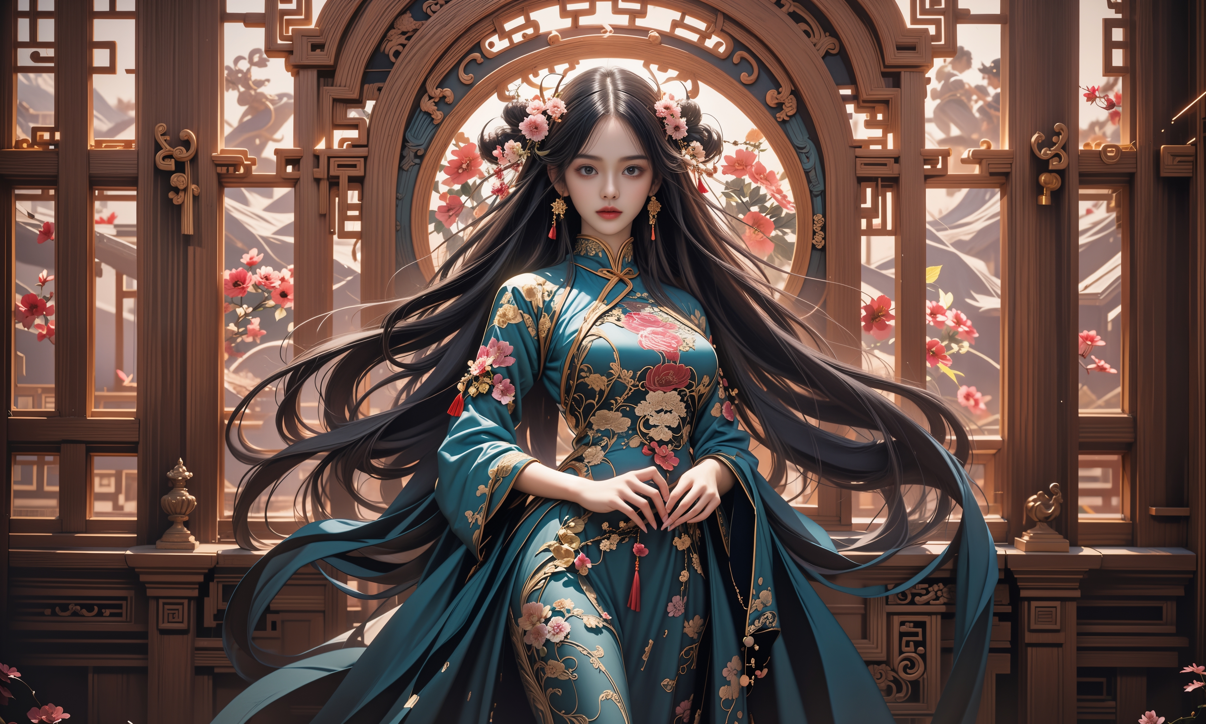 湖北首趟“中吉乌”铁公多式联运国际班列开行